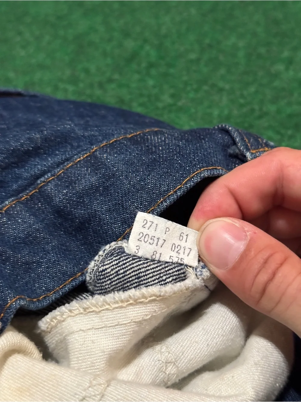 Vintage 70s Levi’s Denim Jeans, Bootcut Pants Made in USA 20517 0217 (34x28)
